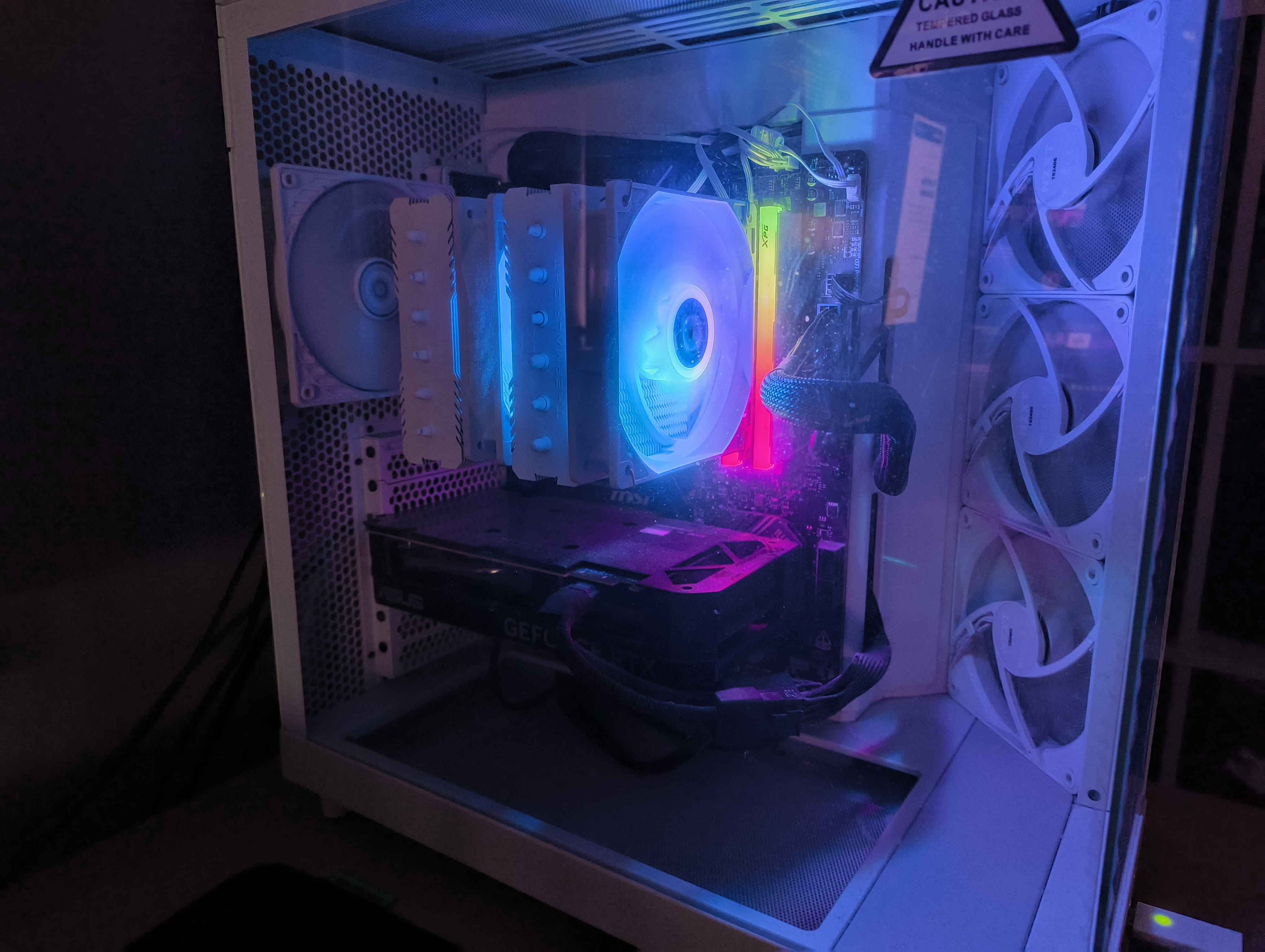 Custom computer assembly project preview
